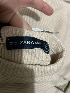 Zara Pintresty 🌸Beige Knit Sweater