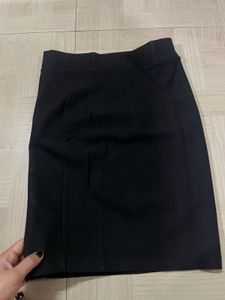 Black Studded Mini Skirt