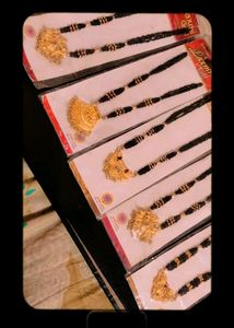 Combo🔥 5 Piece ⚡ Fancy Gold Plated Mangalsutra
