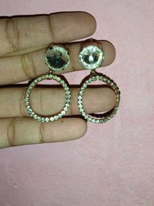 Sparkling Hoop Earrings