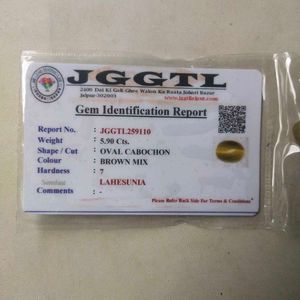 5.90 CTS Cat Eye Lahsuniya Gemstone