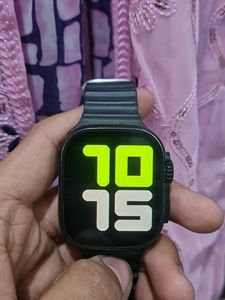 Ultra T900 Big Dial Smartwatch Black