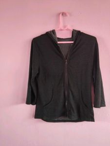 Lightweight Zipper Hoodie For Women