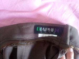 Brown Straight Leg Pants