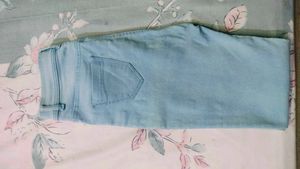 Light Blue High-Waisted Jeans