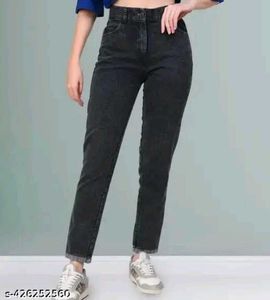 Acid Wash Denim Jeans