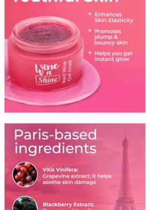 ❗Wine N Shine Red Mask ❗