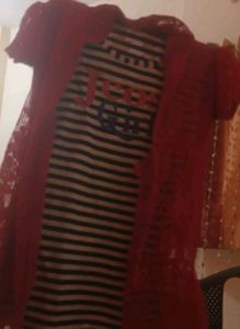 4 Set Of Vintage Graphic Print Tunic