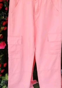 Pink Cargo Pants