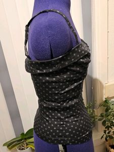 Polka Dots Corset Top For Women