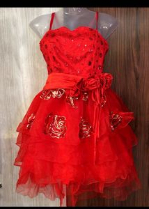 Very Cute Partywear red dress❤️