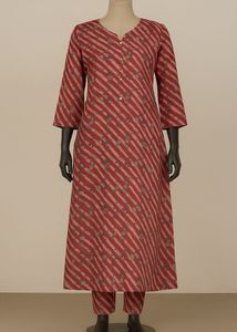 Combo Of 2 Leheriya Kurta