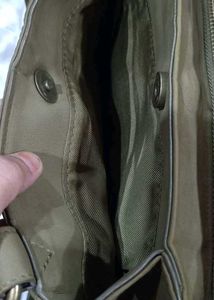 Olive Green Tote Bag