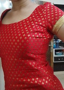 full gher plazzo suit dupatta