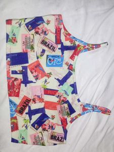Branded Cute Crop Top For Girls