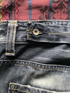 Distressed Denim Jeans