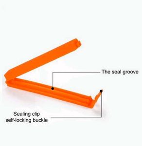 Plastic Bag Sealing Clips (Multicolour, Set Of 3)