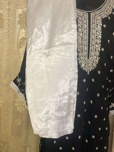 Black Embroidered Kurti