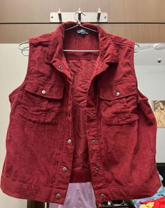 Maroon Beautiful Waistcoat