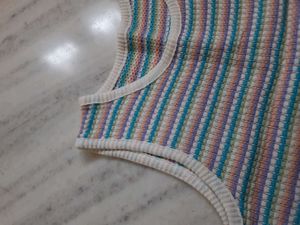 WOOL KNITTED TOP