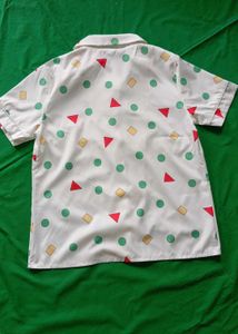 Geometric Pyjama Top