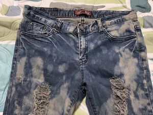 Skinny Blue Jeans