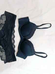 🇳🇿💫💗Black Bra Penty Hot Look Set