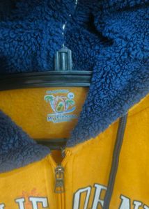Yellow Hoodie sweatshirt size- 34