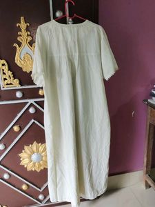 Beautiful white design night suit 😍😍☑️