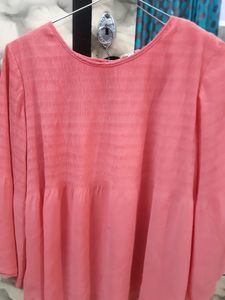 Price Drop AND frill Top Pure GEORGETTE