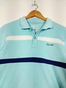 Zurello Ice Blue  Polo T-Shirts (Men&#39;s)