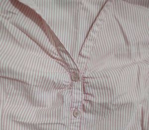 Y2K Pink Button Down Shirt