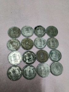 Old 1 rupee Coins
