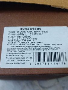 West Wood Brown Casual Shoes