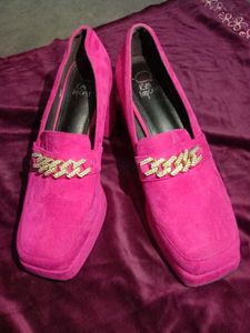 Pink Platform Boots