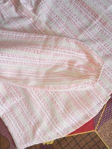 DressBerry Striped Puff Sleeve Shirt