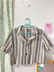 Bohemian Style Crop Shirt