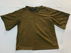 Flash Sale | Very Cool Olive Crop Top