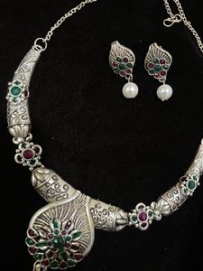 Oxidized Jewelry Set