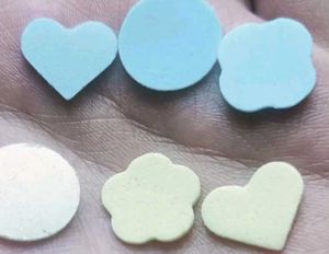 Travel Soft Paper Soap Flower Design TubeShape