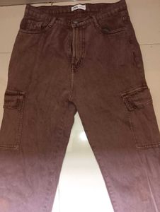 Brown Cargo Pant