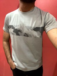 Dry Fit Grey Tshirt Men (Perfect For Gym)