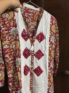 Boho Print Tunic Top