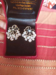 Real Dimond Look Earrings