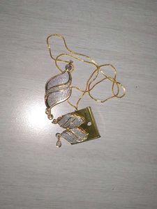 Pair Of Necklace And Earrings