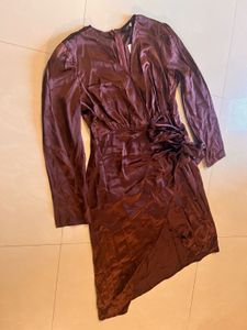 Silkkky Brown Dress
