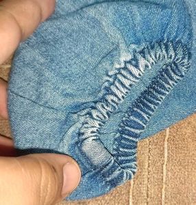 Cute Baby Girl Denim Top