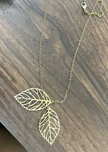 Gold Leaf Necklace