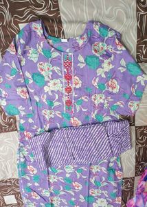 Cotton Kurta Set