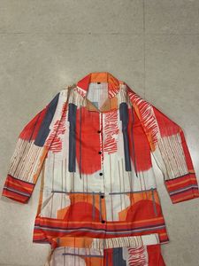 Abstract Print Lounge Set